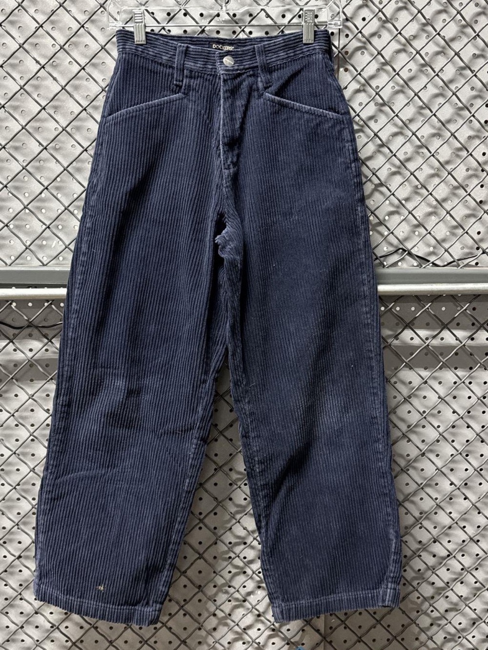 Vintage dockers Corduroy Wide Leg Pants in Navy